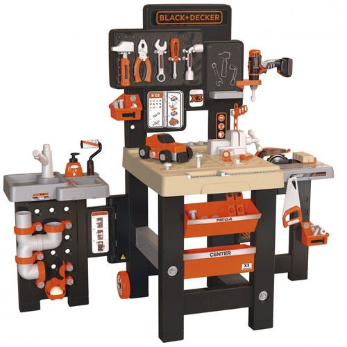 Smoby black decker werkbank - black+decker,