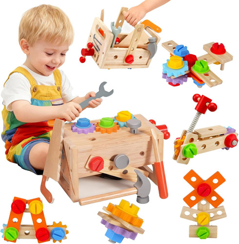 Holz werkzeugset kinder 2 - kinder,