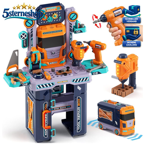 Werkbank werkzeugkoffer 1 - werkzeugkoffer, 2-in-1