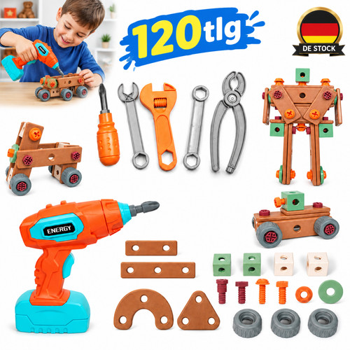 Kinderwerkbank werkzeugset 120 - kinderwerkbank,