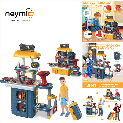 Werkbank kinder 1 mit - kinder, 3-in-1