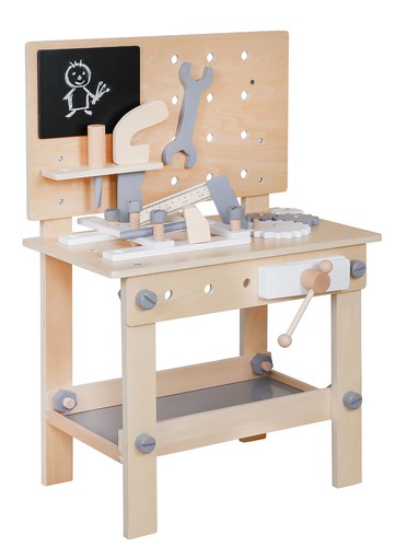 Kinder werkbank aus holz - kinder-werkbank,