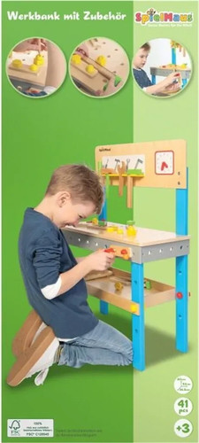 Spielmaus holz werkbank - holz,